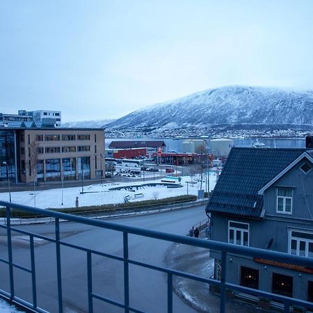 Toppleilighet Med Utsikt I Sentrum Nord Tromsø Esterno foto