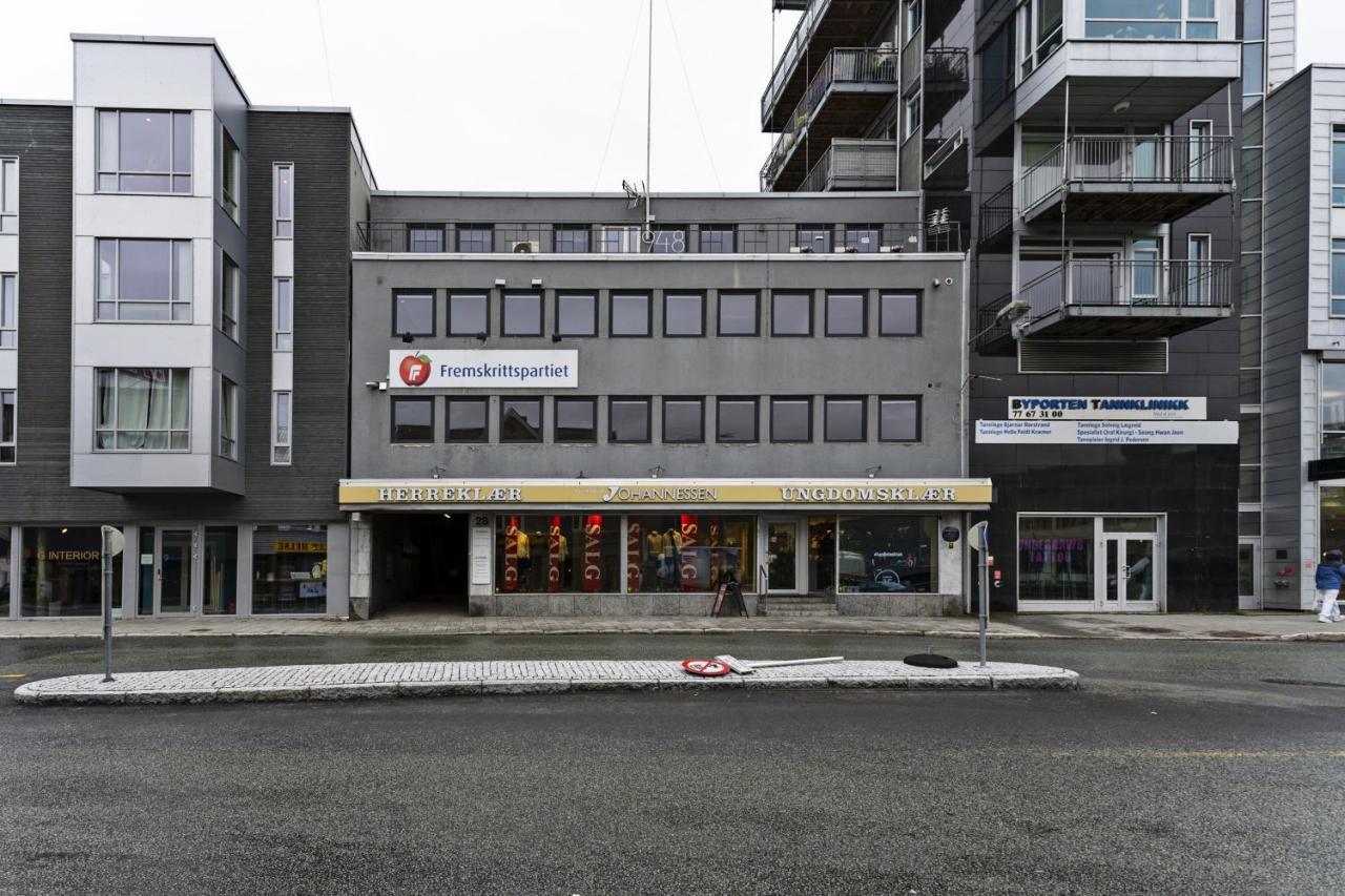 Toppleilighet Med Utsikt I Sentrum Nord Tromsø Esterno foto